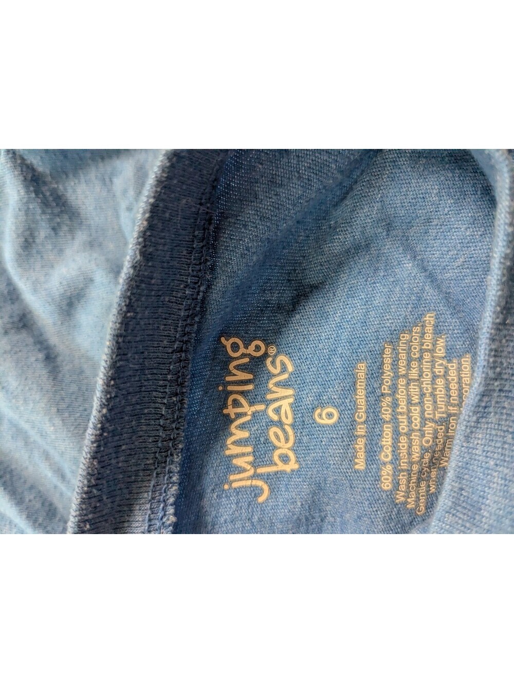 Jumping Beans boys size 6 long sleeve shirt - Picture 2 of 4